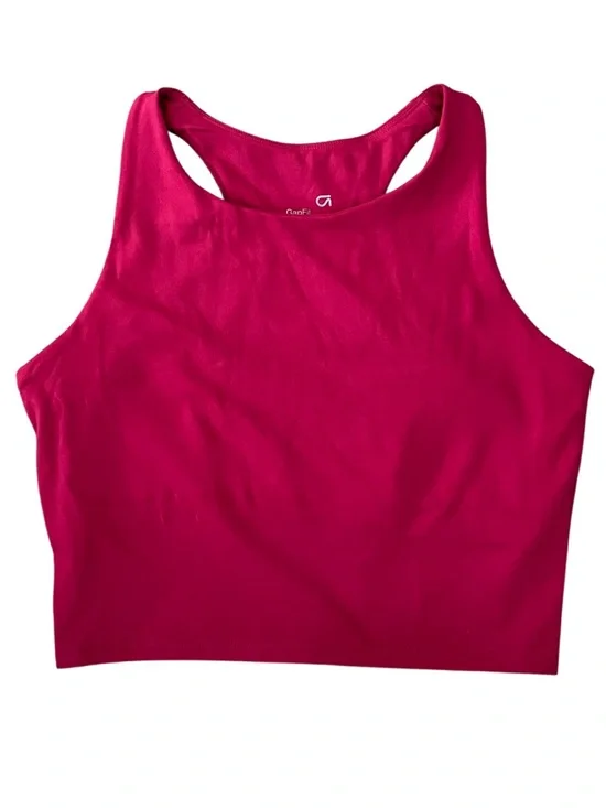 GapFit Crop Active Tank Red Size Small - Picture 3 of 9